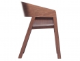 Merano Walnut Beechwood Timber Dining Chair - TON CZ Original