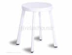 Deja Vu Low Stool White 45cm Naoto Fukasawa Replica Magis