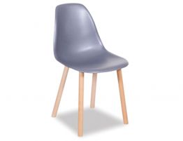 Canndale Chair - Natural - Charcoal Shell