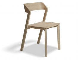 Merano Chair - Natural Oak - Veneer Seat - by TON