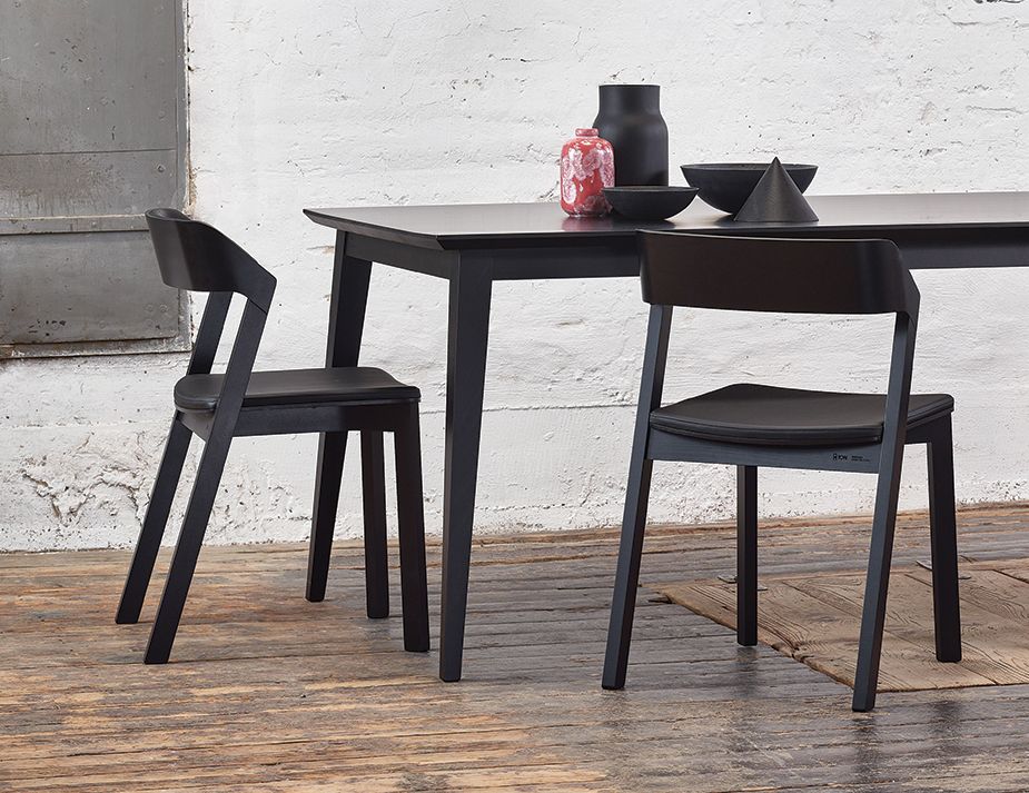 Elevate Your Space with the Black Stained Merano Chair