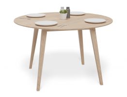 Copenhagen Table - 120cm - Round - Natural