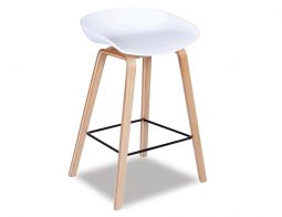 Kobe Stool AshFrame White New