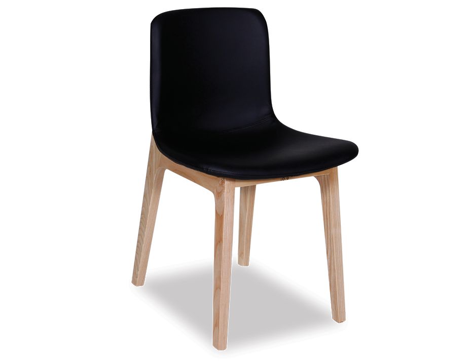 Ara Chair Upholstered Black