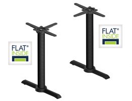 Flat Tech Cafe Twin Table Base - AUTO-ADJUST KT22 (Min. order 4)