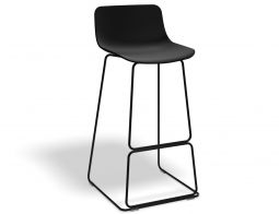 Umbria Stool 77cm Blackseat Blackframe