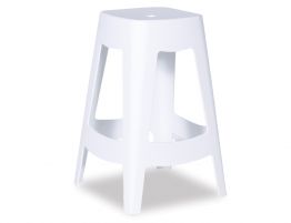 Como Stool - White ***Clearance***