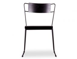 Krafter Chair Black Frame Black Seat