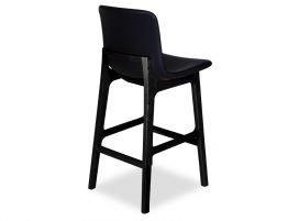 Ara Stool - Black - Black Pad