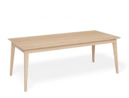 Jutland Extendable Dining Table - Natural Oak - 200cm to 260cm - by TON