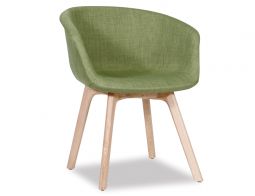 Green Wood Tub Chair