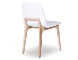 Maxwell Chair - Natural - White Pad