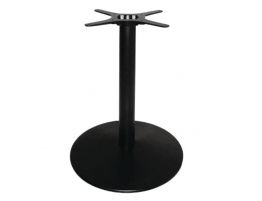 Metz Cafe Table Base Black - 550mm dia x 720mm H