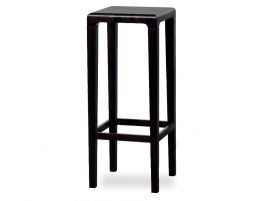 Rioja Barstool - Black Stained - 80cm - by TON
