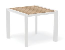 Vydel Table - Outdoor - 90cm x 90cm - White 