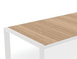 Vydel White Outdoor Aluminium Table