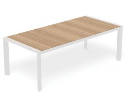Vydel Table - Outdoor - 220cm x 100cm - White 