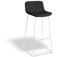 Umbria Stool 77cm Stormgreyseat Whiteframe