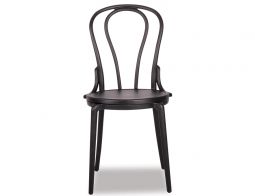 Cannes Outdoor Bentwood Chair Plastic Black