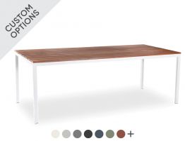 Cape Outdoor Dining Table - Spotted Gum 