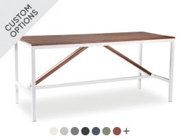 Cape Outdoor High Bar Table - Spotted Gum