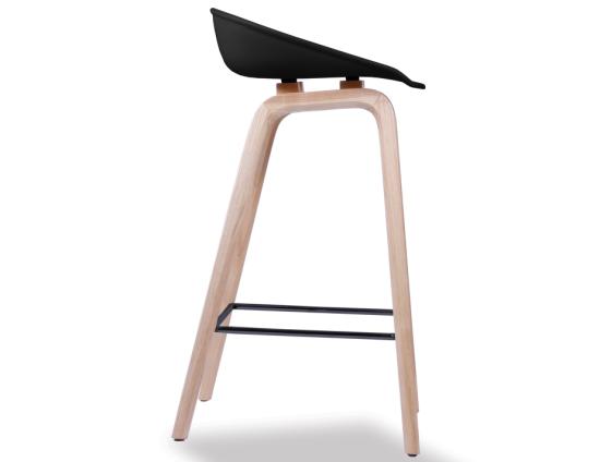 Kobe Stool - Natural - Black Shell 