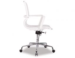 Replica Eames Chair White Leather