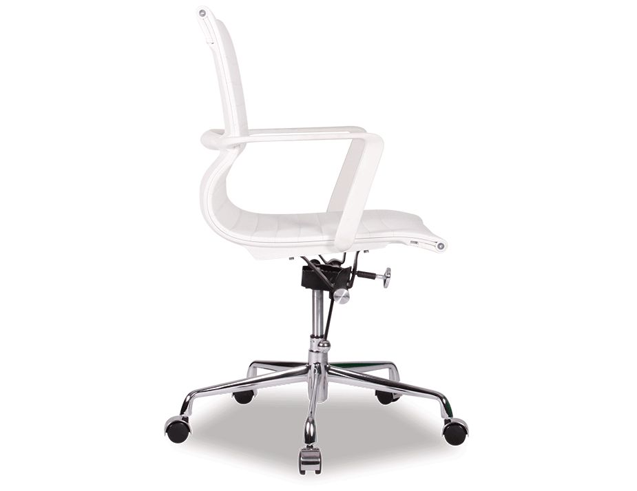 Replica Eames Chair White Leather