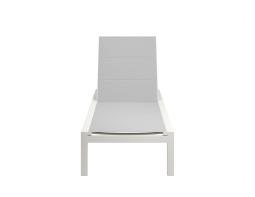 P 4 Alvor Sunlounge White