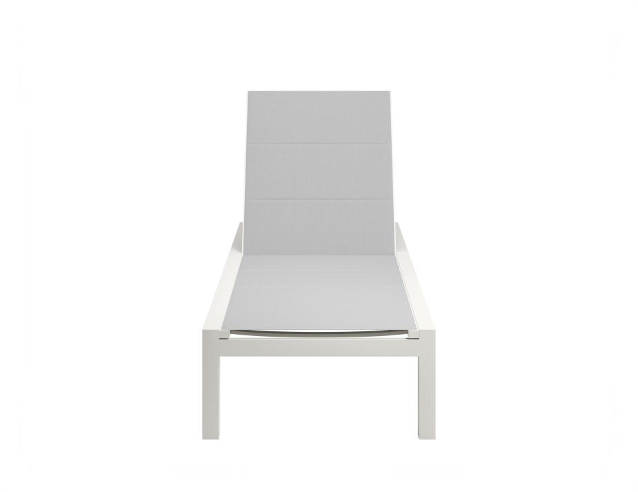 P 4 Alvor Sunlounge White