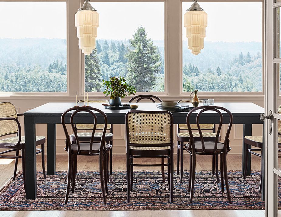 Black Stained Thonet 811 Dining Chair for Your Hospitality Space