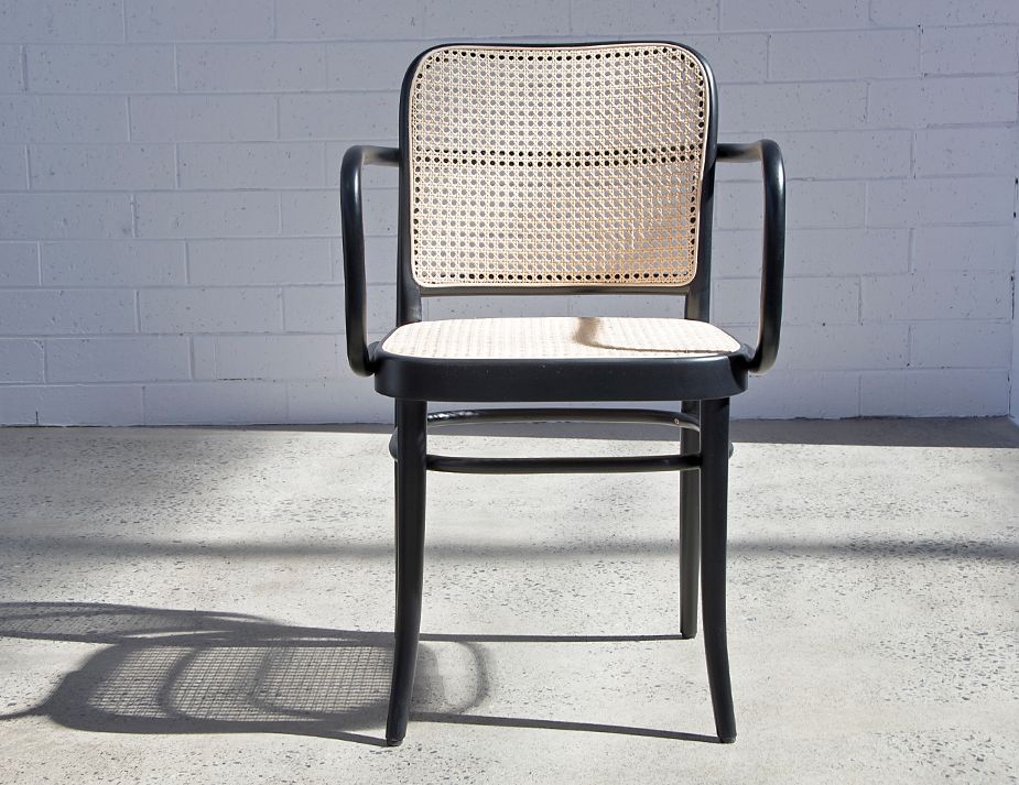 Black 811 Bent ArmChair