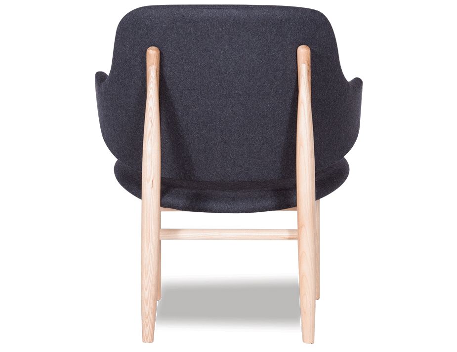 Maya Lounge Chair Charcoal