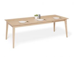 Jutland Extended 3 Seater Oak Dining Table