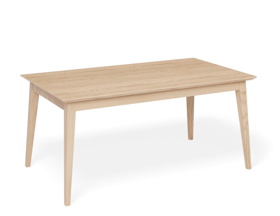 Jutland Natural European Oak Extendable Dining Table by TON