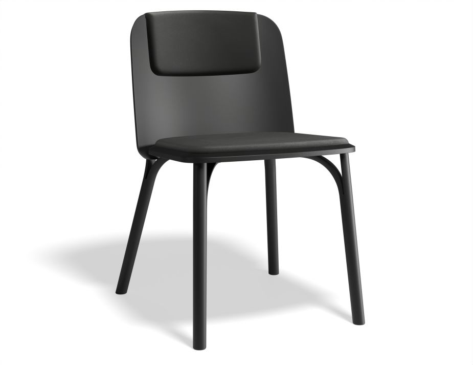 Split Chair Pad Blackgrain Mdr0000