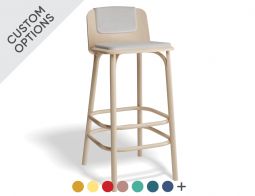 Split Stool Upholstered Banner