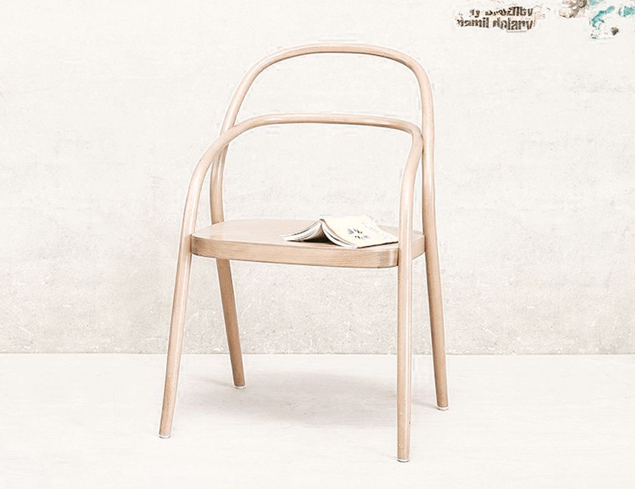 Ton 002 Natural Dining Chair