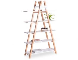 Groove Storage Unit - Natural - White