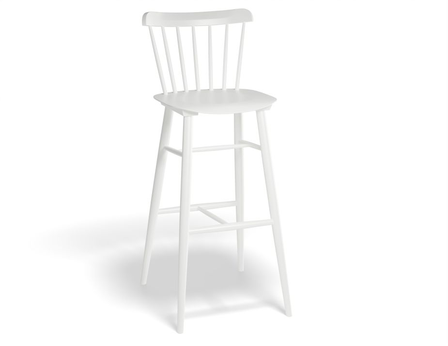 Ironica Barstool 80cm Whitepigment