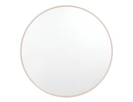 Flynn Round Mirror - Blush