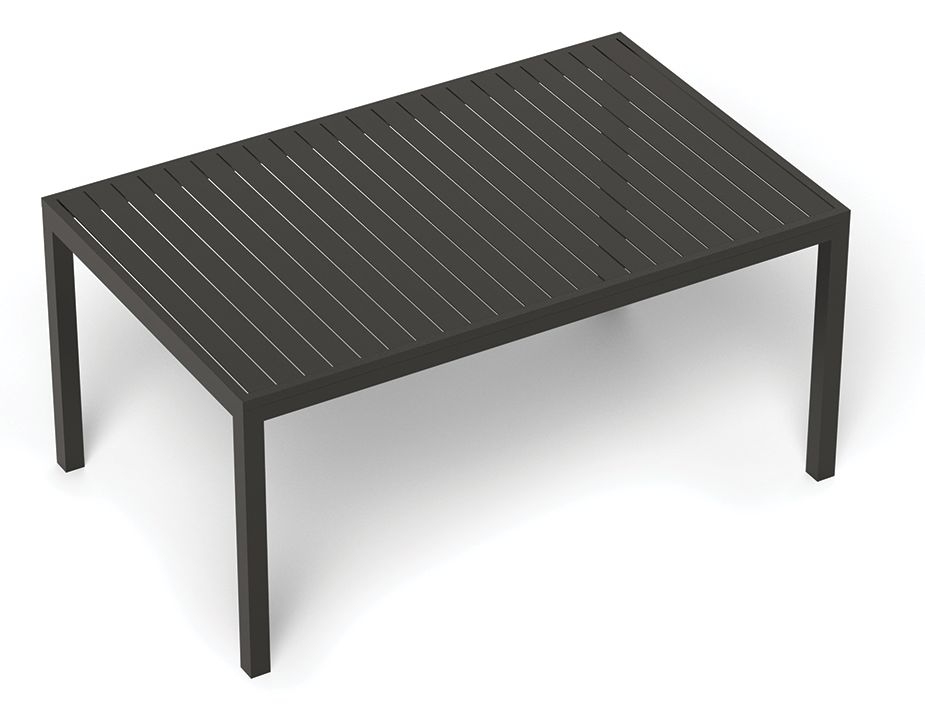 Black aluminium sale outdoor table