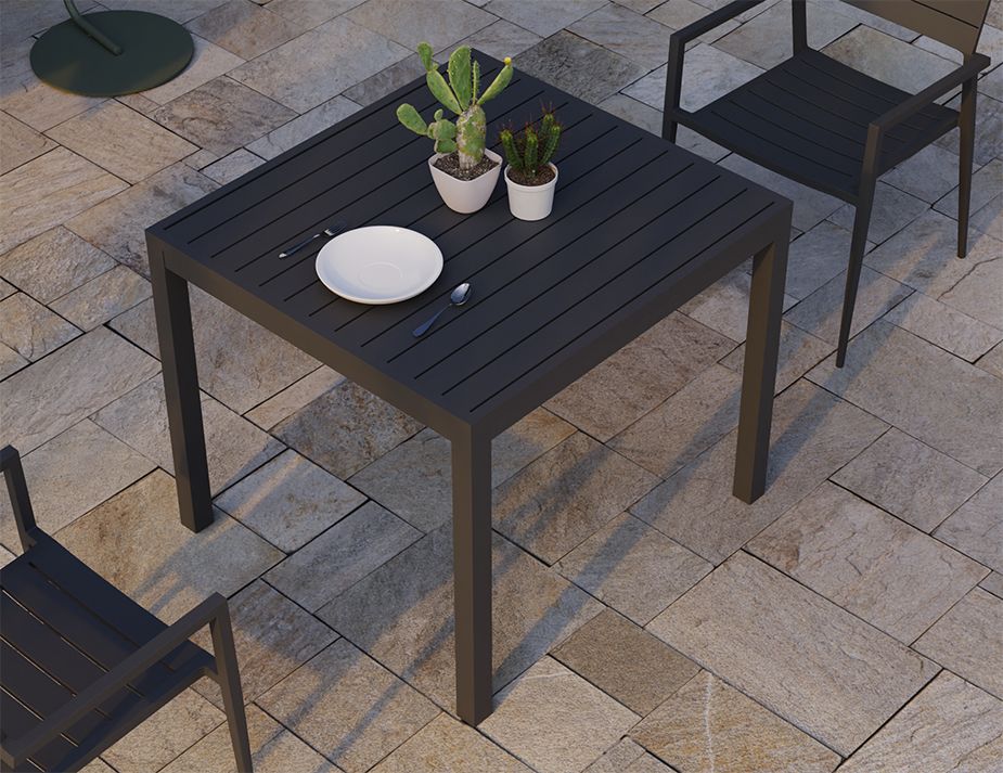 Halki Square Table Outdoor 2 Seater