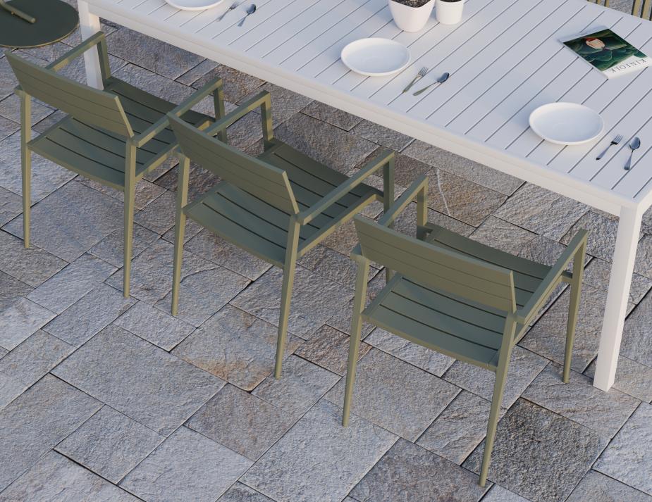 L 6 Halki Dining Green