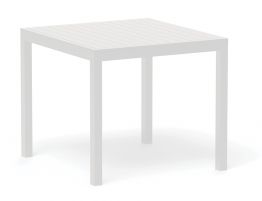 Halki Table - Outdoor - 90cm x 90cm - White 
