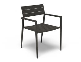 Halki Chair - Outdoor - Charcoal 