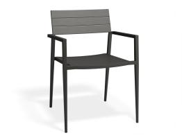 Halki Chair - Outdoor - Charcoal 