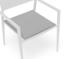 Cushion Seat White Halki Modern