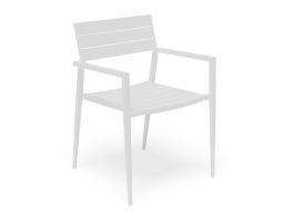 Halki White Aluminium Chair