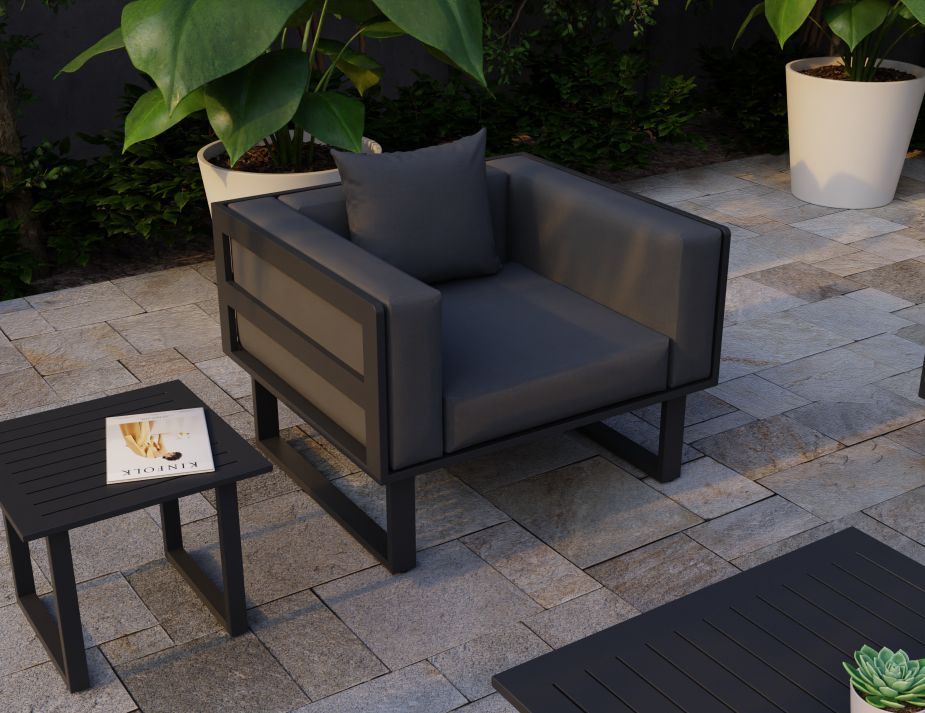 Outdoor single sofa new arrivals